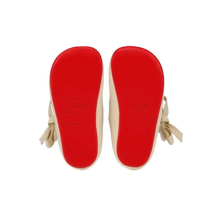 Lou Babe – Ballerinas – Crepe Satin – Pastel Beige – Baby