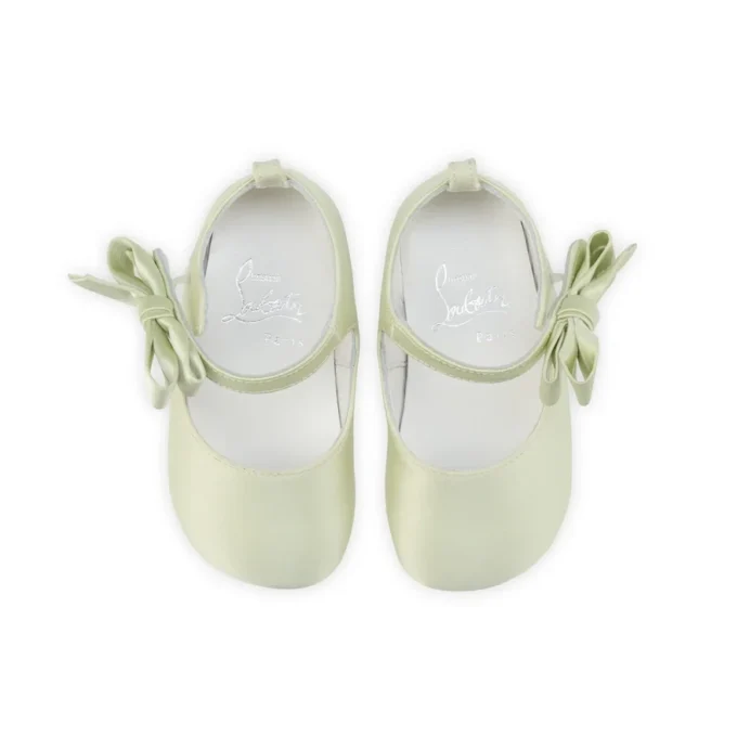 Lou Babe – Ballerinas – Crepe Satin – Pastel Manuka – Baby Lou Babe – Ballerinas – Crepe Satin – Pastel Manuka – Baby