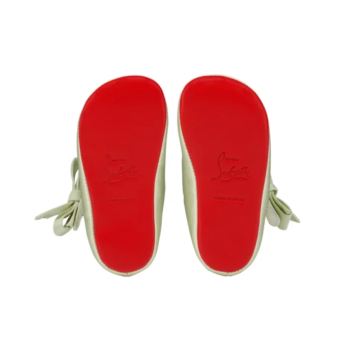 Lou Babe – Ballerinas – Crepe Satin – Pastel Manuka – Baby Lou Babe – Ballerinas – Crepe Satin – Pastel Manuka – Baby