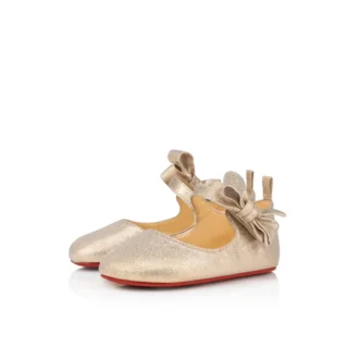 Lou Babe – Ballerinas – Lurex – Gold – Baby