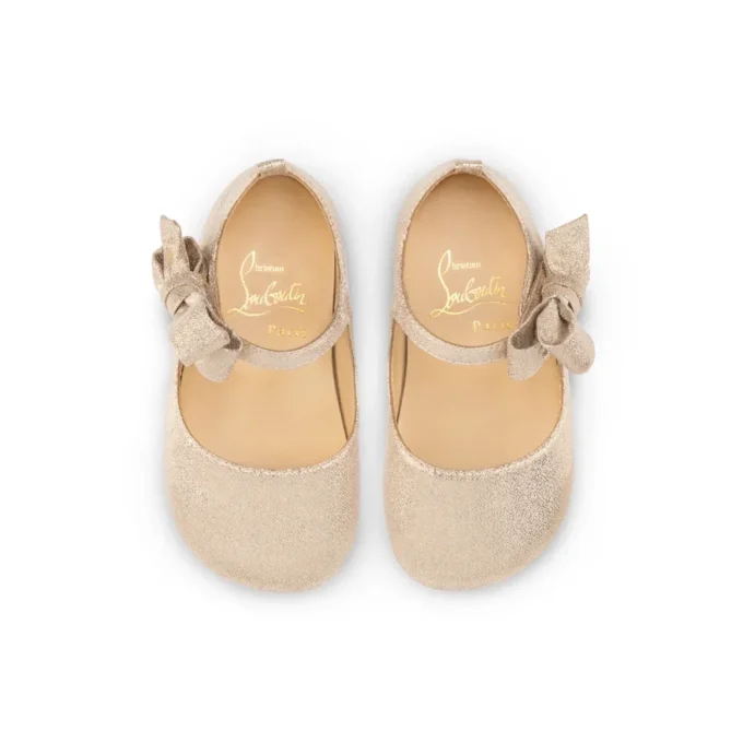 Lou Babe – Ballerinas – Lurex – Gold – Baby Lou Babe – Ballerinas – Lurex – Gold – Baby