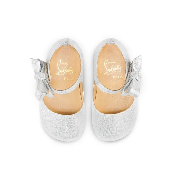 Lou Babe – Ballerinas – Lurex – Silver – Baby Lou Babe – Ballerinas – Lurex – Silver – Baby