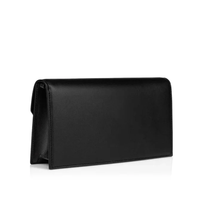 Loubi54 – Clutch – Calf Leather and Metal – Black Loubi54 – Clutch – Calf Leather and Metal – Black