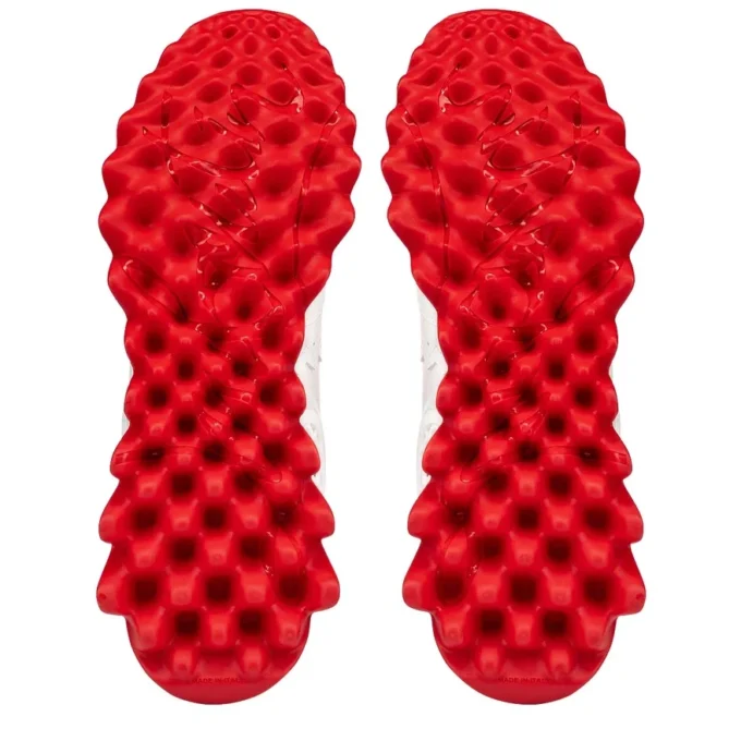 Loubishark – Sneakers – Calf Leather, Neoprene and Rubber – White – Men