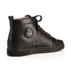 Louis – High-Top Sneakers – Calf Leather – Black – Men