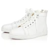 Louis – High-Top Sneakers – Calf Leather – White – Men