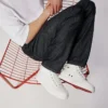 Louis – High-Top Sneakers – Calf Leather – White – Men