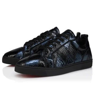 Louis Junior – Sneakers – Patchwork Watersnake Leather – Black – Men Louis Junior – Sneakers – Patchwork Watersnake Leather – Black – Men