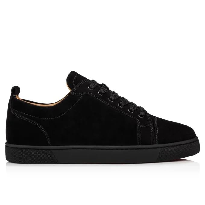 Louis Junior – Sneakers – Veau Velours – Black – Men