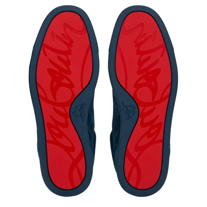 Louis Junior Spikes – Sneakers – Veau Velours and Spikes – Last Night – Men Louis Junior Spikes – Sneakers – Veau Velours and Spikes – Last Night – Men