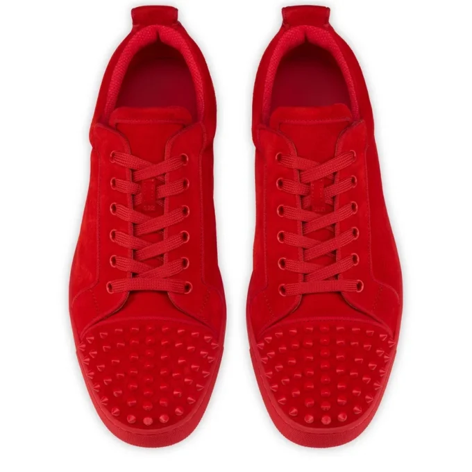 Louis Junior Spikes – Sneakers – Veau Velours and Spikes – Loubi – Men Louis Junior Spikes – Sneakers – Veau Velours and Spikes – Loubi – Men