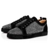 Louis Junior Strass – Sneakers – Suede Calf and Strass – Black – Men Louis Junior Strass – Sneakers – Suede Calf and Strass – Black – Men