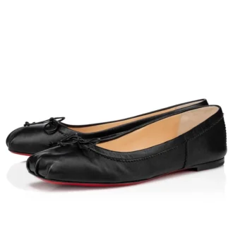 Mamadrague – Ballerinas – Lamb Nappa Leather – Black – Women