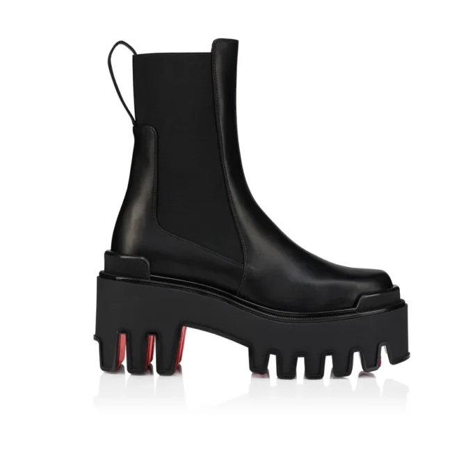 Marcharcroche Dune Maxx – 80 Mm Low Boots – Waxed Calf Leather – Black – Women Marcharcroche Dune Maxx – 80 Mm Low Boots – Waxed Calf Leather – Black – Women