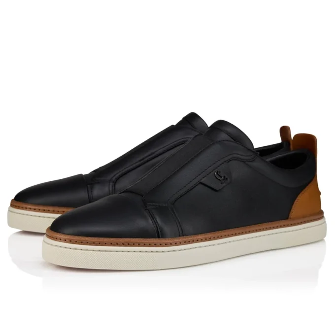 Marcontonio – Sneakers – Calf Leather – Black – Men