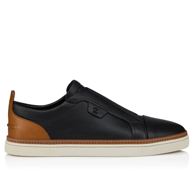 Marcontonio – Sneakers – Calf Leather – Black – Men