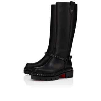 Marinetta Pyraclou – Boots – Waxed Calf Leather – Black – Women Marinetta Pyraclou – Boots – Waxed Calf Leather – Black – Women