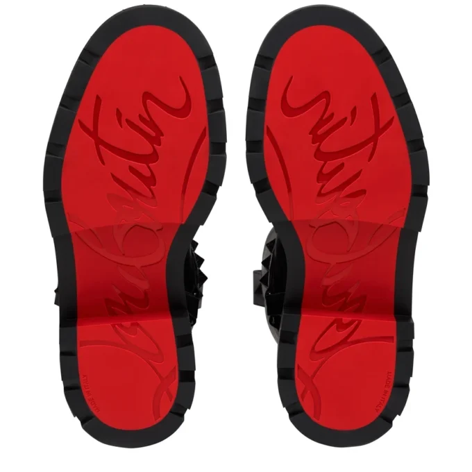 Marinetta Pyraclou – Boots – Waxed Calf Leather – Black – Women