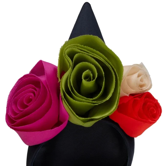 Mere Lachaise Lace up – 100 Mm Strappy Pumps – Silk Taffetas and Crepe Satin – Last Night – Women