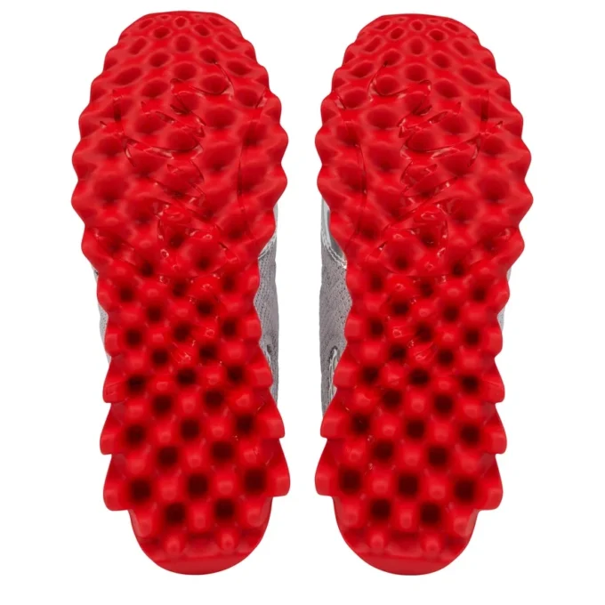 Mini Shark – Running Sneakers – Calf Leather – Silver – Kids Mini Shark – Running Sneakers – Calf Leather – Silver – Kids