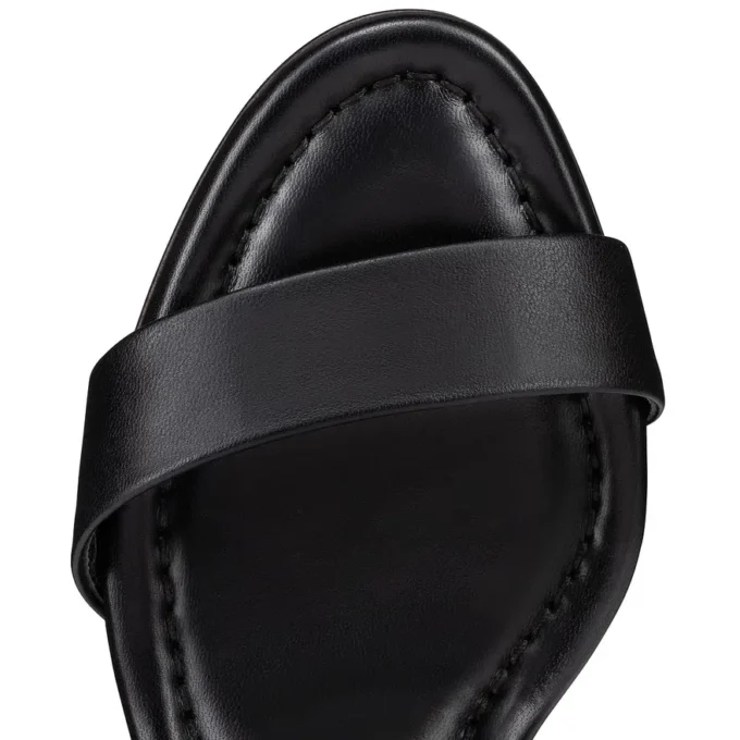 Miss Jane Sandal – 55Mm Sandals – Lamb Nappa Leather – Black – Women Miss Jane Sandal – 55Mm Sandals – Lamb Nappa Leather – Black – Women