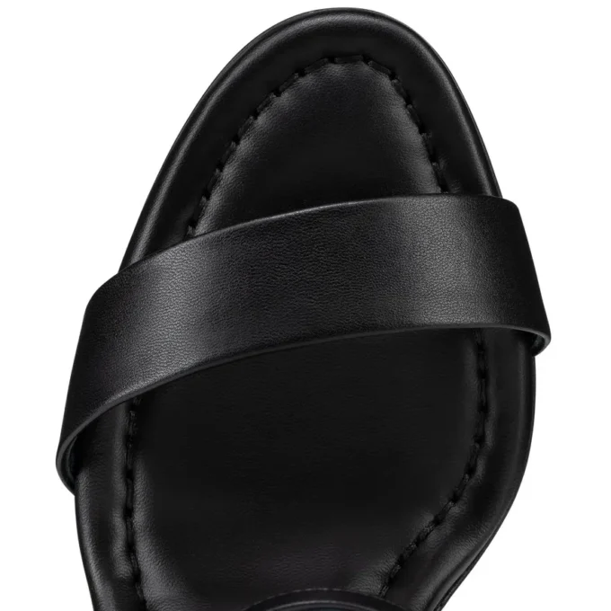 Miss Jane Sandal – 85 Mm Sandals – Lamb Nappa Leather – Black – Women Miss Jane Sandal – 85 Mm Sandals – Lamb Nappa Leather – Black – Women