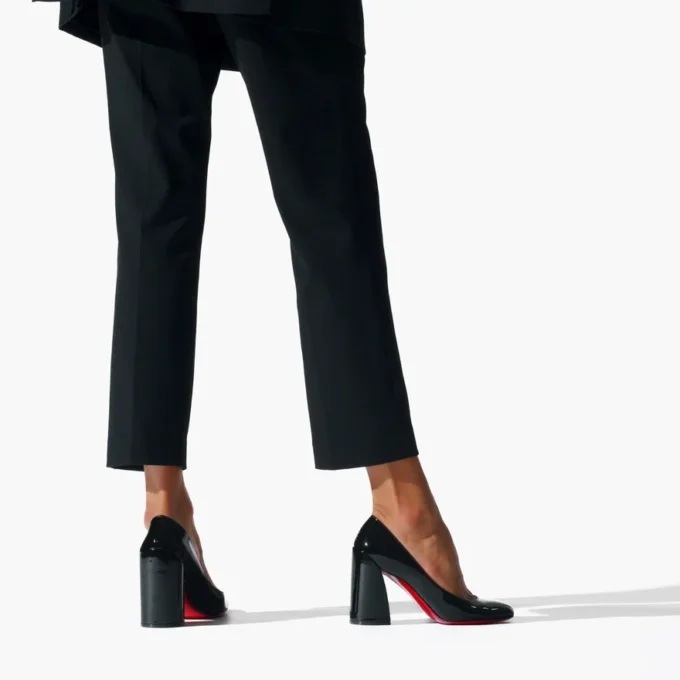 Miss Sab – 85 Mm Pumps – Patent Calf Leather – Black – Women Miss Sab – 85 Mm Pumps – Patent Calf Leather – Black – Women