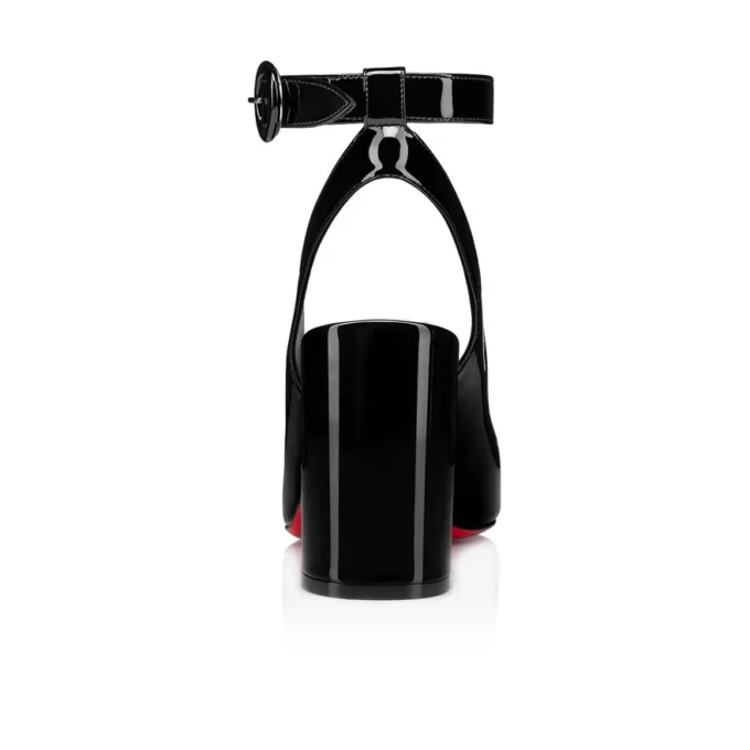 Miss Sab Sling – 85 Mm Pumps – Patent Calf – Black