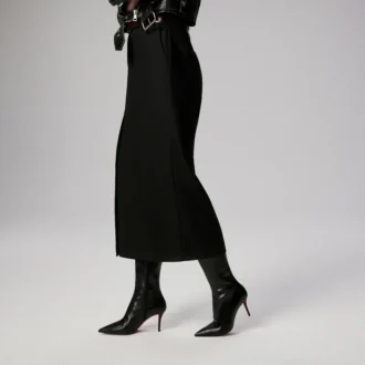 Miss Z Botta – 80 Mm Boots – Calf Leather – Black – Women Miss Z Botta – 80 Mm Boots – Calf Leather – Black – Women