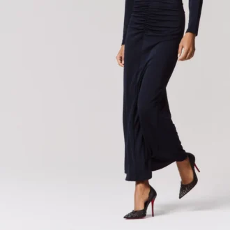 Miss Z Degrastrass Perla – 100 Mm Pumps – Mesh, Nappa Leather, Strass and Pearls – Black – Women