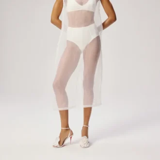 Miss Z Flora – 100 Mm Strappy Sandals – Pearly Nappa Leather – Bianco – Women Miss Z Flora – 100 Mm Strappy Sandals – Pearly Nappa Leather – Bianco – Women