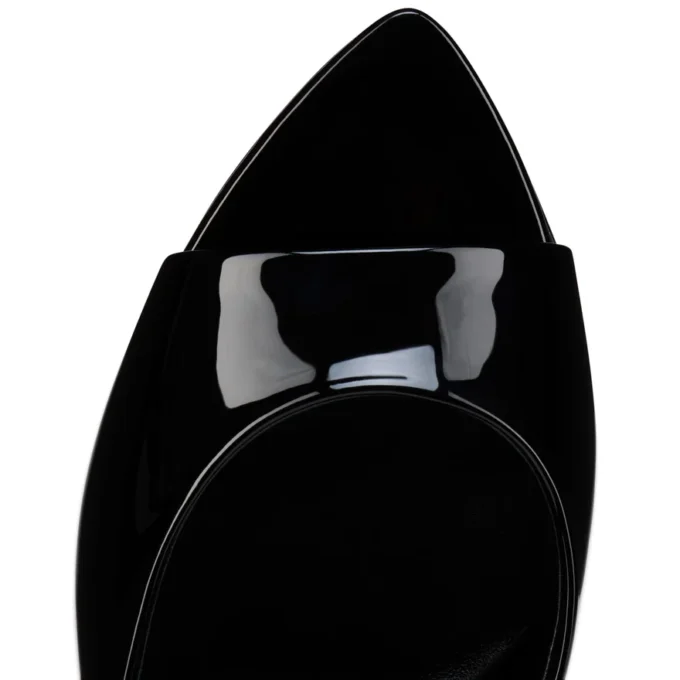 Miss Z Mule – 80 Mm Mules – Patent Calf Leather – Black – Women Miss Z Mule – 80 Mm Mules – Patent Calf Leather – Black – Women