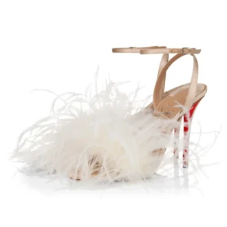 Miss Z Poupi – 100 Mm Strappy Sandals – Crepe Satin – Blush – Women Miss Z Poupi – 100 Mm Strappy Sandals – Crepe Satin – Blush – Women