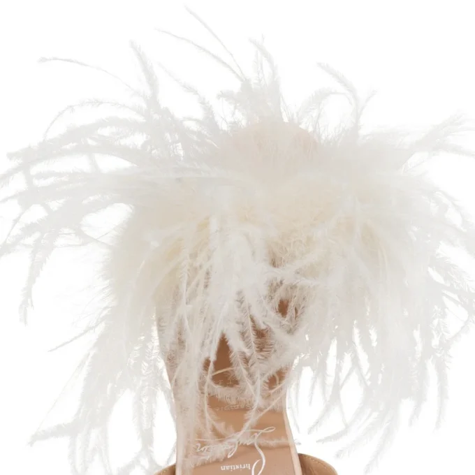 Miss Z Poupi – 100 Mm Strappy Sandals – Crepe Satin – Blush – Women Miss Z Poupi – 100 Mm Strappy Sandals – Crepe Satin – Blush – Women