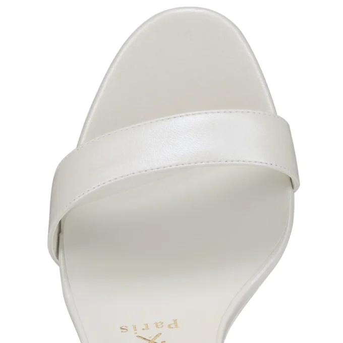 Miss Z Sandal – 100 Mm Strappy Sandals – Pearly Nappa Leather – Bianco – Women Miss Z Sandal – 100 Mm Strappy Sandals – Pearly Nappa Leather – Bianco – Women