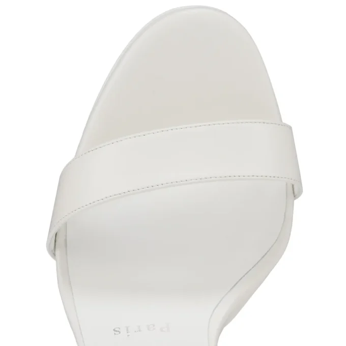 Miss Z Sandal Queen – 120 Mm Strappy Sandals – Lamb Nappa Leather – Bianco – Women