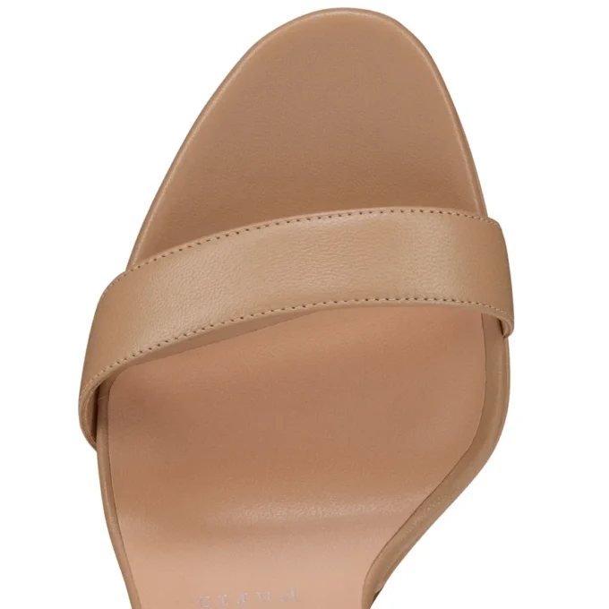 Miss Z Sandal Queen – 120 Mm Strappy Sandals – Lamb Nappa Leather – Blush – Women