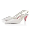 Miss Z Sling – 60 Mm Slingback Pumps – Crepe Satin – Ivory – Women Miss Z Sling – 60 Mm Slingback Pumps – Crepe Satin – Ivory – Women