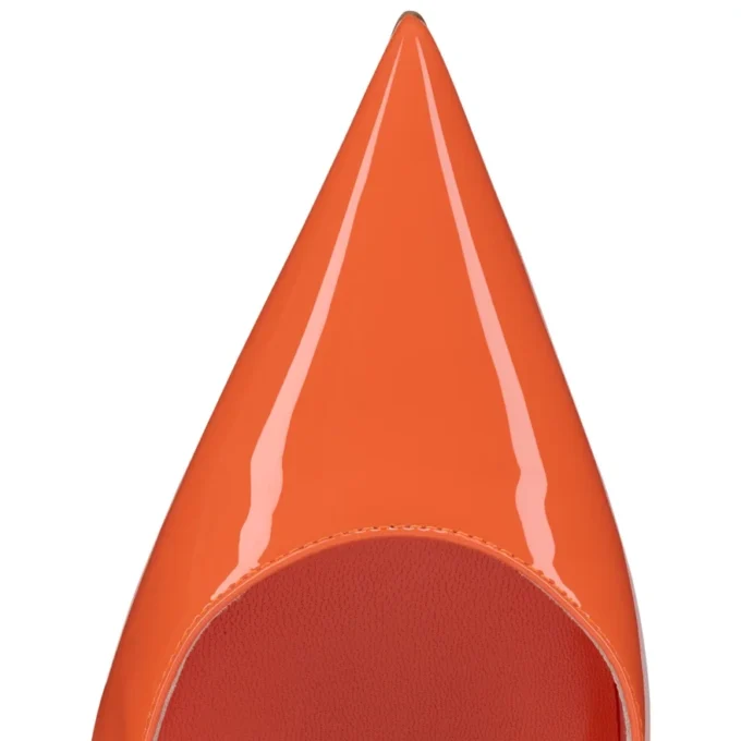 Miss Z Sling Back – 100 Mm Slingback Pumps – Patent Calf Leather – Caruzo – Women Miss Z Sling Back – 100 Mm Slingback Pumps – Patent Calf Leather – Caruzo – Women