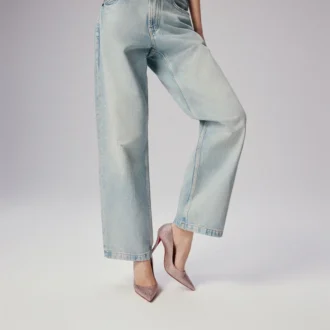 Miss Z Strass – 100 Mm Pumps – Suede and Strass – Vintage Rose – Women