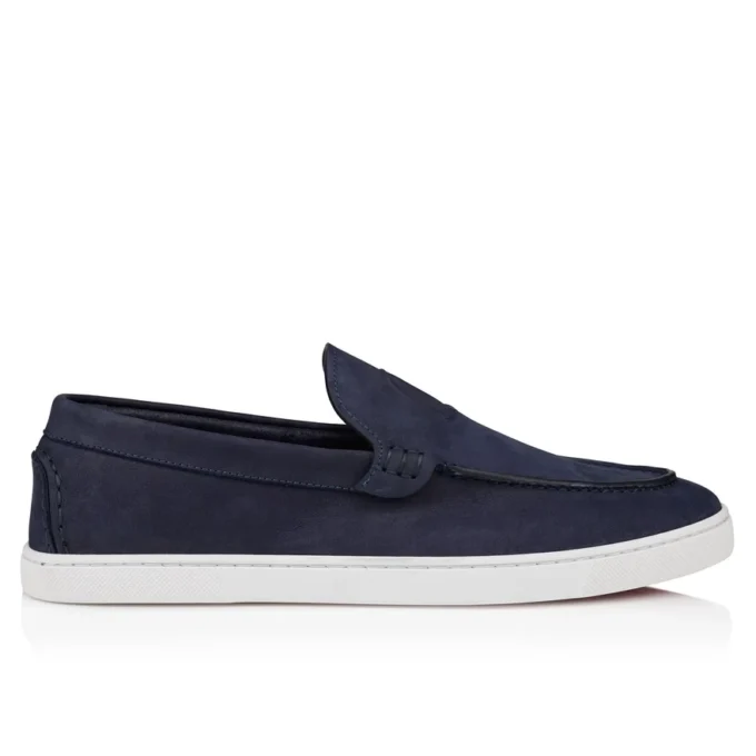 Moonboat – Loafers – Reversed Nubuck Leather – Zaffiro – Men Moonboat – Loafers – Reversed Nubuck Leather – Zaffiro – Men