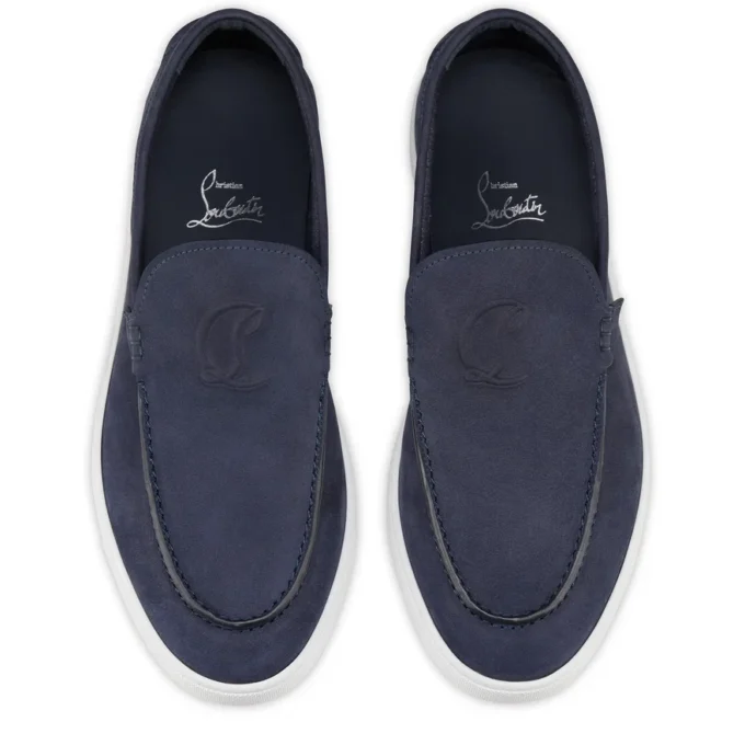 Moonboat – Loafers – Reversed Nubuck Leather – Zaffiro – Men Moonboat – Loafers – Reversed Nubuck Leather – Zaffiro – Men