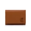 Mooncrest – Compact Wallet – Grained Calf Leather – Cuoio