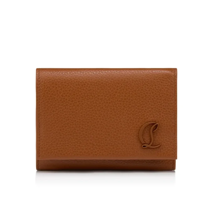 Mooncrest – Compact Wallet – Grained Calf Leather – Cuoio