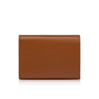 Mooncrest – Compact Wallet – Grained Calf Leather – Cuoio