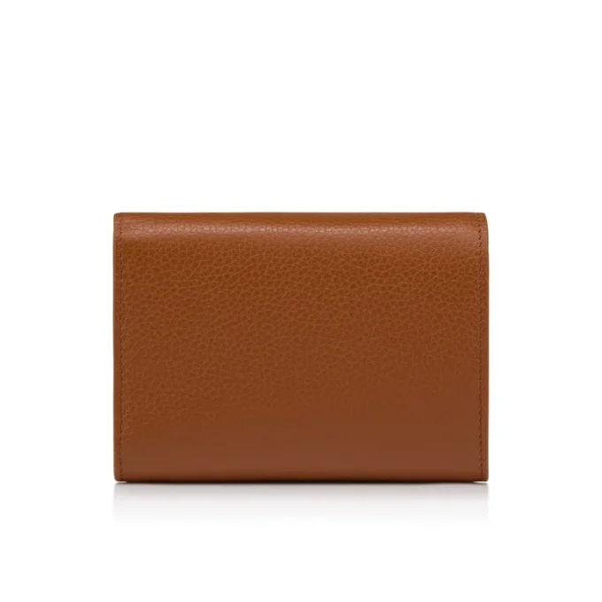 Mooncrest – Compact Wallet – Grained Calf Leather – Cuoio