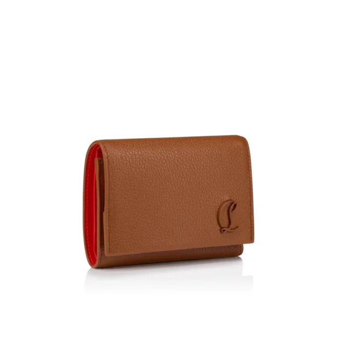 Mooncrest – Compact Wallet – Grained Calf Leather – Cuoio