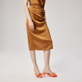 Mulazee – 60 Mm Mules – Silk Taffetas – Caruzo – Women Mulazee – 60 Mm Mules – Silk Taffetas – Caruzo – Women