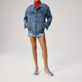 Mulazee – 60 Mm Mules – Silk Taffetas – Ceruleo – Women Mulazee – 60 Mm Mules – Silk Taffetas – Ceruleo – Women