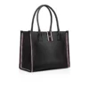 Nastroloubi L – Tote Bag – Grained Calf Leather – Black Nastroloubi L – Tote Bag – Grained Calf Leather – Black